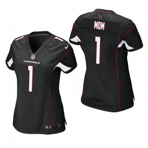 Women's Nike Arizona Cardinals #1 Dad Black 2021 Mother's Day Authentic Stitched NFL Jersey