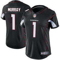 Women's Nike Arizona Cardinals #1 Kyler Murray Black Vapor Untouchable Authentic Stitched NFL Jersey
