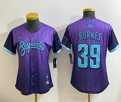 Women's Nike Arizona Diamondbacks #39 Corbin Burnes Purple 2025 City MLB Jersey