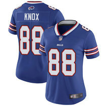 Women's Nike Buffalo Bills #88 Dawson Knox Royal Blue Vapor Untouchable Limited Authentic Stitched NFL Jersey