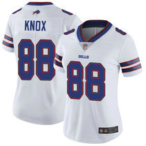 Women's Nike Buffalo Bills #88 Dawson Knox White Vapor Untouchable Limited Authentic Stitched NFL Jersey