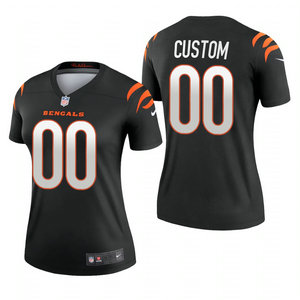 Women's Nike Cincinnati Bengals Custom Black 2021 Vapor Untouchable NFL Jersey