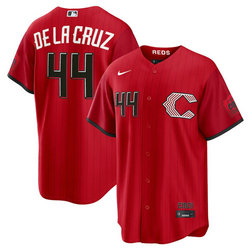 Women's Nike Cincinnati Reds #44 Elly De La Cruz Red 2026 City MLB Jersey