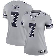 Women's Nike Dallas Cowboys #7 Trevon Diggs Inverted Legend Vapor Untouchable Authentic Stitched NFL jersey
