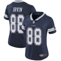 Women's Nike Dallas Cowboys #88 Michael Irvin Blue Vapor Untouchable Authentic Stitched NFL Jersey