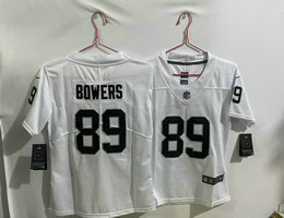 Women's Nike Las Vegas Raiders #89 Brock Bowers Black Stitched Football Jersey