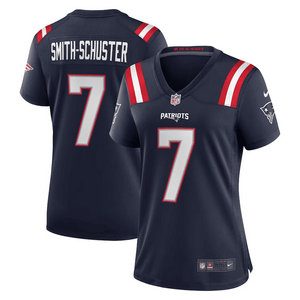 Women's Nike New England Patriots #7 JuJu Smith-Schuster Navy Vapor Untouchable Authentic Stitched NFL Jersey