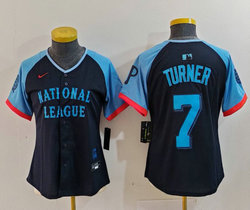 Women's Nike Philadelphia Phillies #7 Trea Turner 2024 All Star MLB Jersey