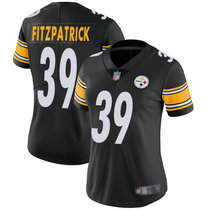 Women's Nike Pittsburgh Steelers #39 Minkah Fitzpatrick Black Vapor Untouchable Authentic stitched NFL jersey