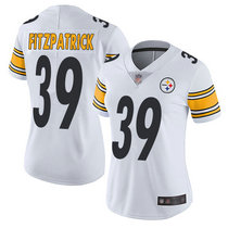 Women's Nike Pittsburgh Steelers #39 Minkah Fitzpatrick White Vapor Untouchable Authentic stitched NFL jersey