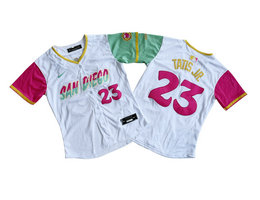 Women's Nike San Diego Padres #23 Fernando Tatis Jr. White City Limited MLB Jersey