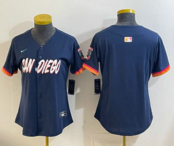 Women's Nike San Diego Padres Blank Button 2026 City MLB Jersey