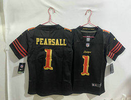 Women's Nike San Francisco 49ers #1 Ricky Pearsall Rivalries Stitched Football Jersey