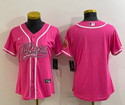 Women's Nike San Francisco 49ers Pink Joint Authentic Stitched baseball jersey