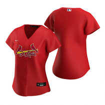 Women's Nike St.Louis Cardinals #Blank Red Game Authentic stitched MLB jersey