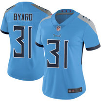 Women's Nike Tennessee Titans #31 Kevin Byard Light Blue New Vapor Untouchable Limited Authentic Stitched NFL Jersey