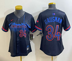 Women's Nike Toronto Blue Jays #34 Kevin Gausman City MLB Jersey