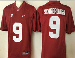 Youth Alabama Crimson Tide #9 Bo Scarbrough Red College Football Jersey