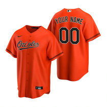 Youth Custom Nike Baltimore Orioles Any Name Orange Game Authentic stitched MLB jersey