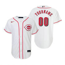 Youth Custom Nike Cincinnati Reds Any Name White Authentic Stitched MLB Jersey