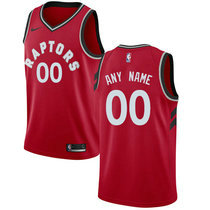 Youth Customized Nike Toronto Raptors Red Authentic Stitched NBA jersey