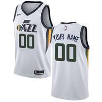 Youth Customized Nike Utah Jazz White Authentic Stitched NBA jersey