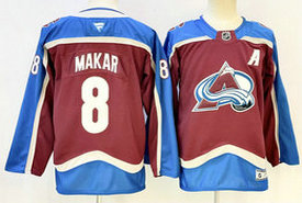 Youth Fanatics Colorado Avalanche #8 Cale Makar Red Authentic Stitched NHL Jersey