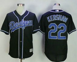 Youth Los Angeles Dodgers #22 Clayton Kershaw Blue fashion Game Authentic Stitched MLB jersey
