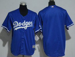 Youth Los Angeles Dodgers Blank Royal Blue stitched MLB Jersey