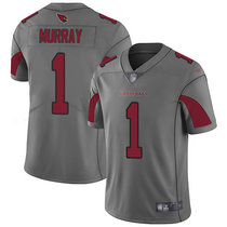 Youth Nike Arizona Cardinals #1 Kyler Murray Grey Inverted Legend Vapor Untouchable Authentic Stitched NFL jersey