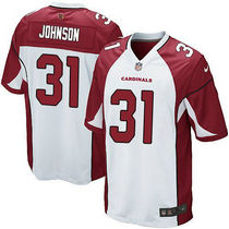 Youth Nike Arizona Cardinals #31 David Johnson White Authentic Stitched NFL Jersey