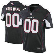 Youth Nike Arizona Cardinals Customized Black Limited Vapor Untouchable Authentic Stitched NFL Jerseys
