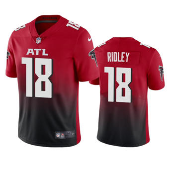 Youth Nike Atlanta Falcons #18 Calvin Ridley Red Game Authentic Stitched NFL Jersey