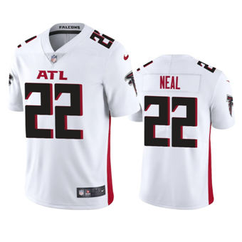 Youth Nike Atlanta Falcons #22 Keanu Neal White Game Authentic Stitched NFL Jersey