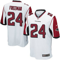 Youth Nike Atlanta Falcons #24 Devonta Freeman White Authentic Stitched NFL Jerseys