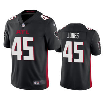 Youth Nike Atlanta Falcons #45 Deion Jones Black Game Authentic Stitched NFL Jersey