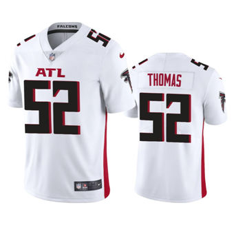 Youth Nike Atlanta Falcons #52 Ahmad Thomas White Game Authentic Stitched NFL Jersey