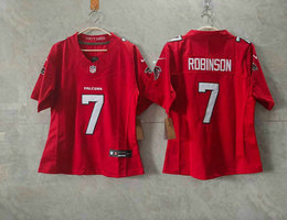 Youth Nike Atlanta Falcons #7 Bijan Robinson Red 2026 Stitched Football Jersey