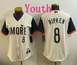 Youth Nike Baltimore Orioles #8 Cal Ripken 2026 City MLB Jersey