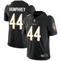 Youth Nike Baltimore Ravens #44 Marlon Humphrey Black Vapor Untouchable Authentic Stitched NFL Jersey
