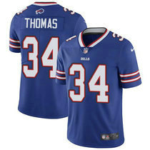 Youth Nike Buffalo Bills #34 Thurman Thomas Blue Vapor Untouchable Limited Authentic stitched NFL jerseys