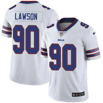 Youth Nike Buffalo Bills #90 Shaq Lawson White Vapor Untouchable Limited Authentic stitched NFL jerseys