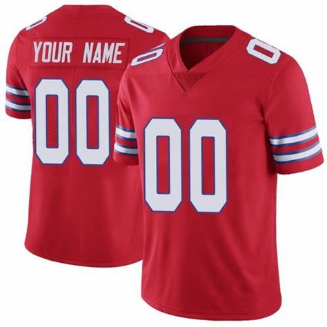 Youth Nike Buffalo Bills Customized Red Vapor Untouchable Authentic Stitched NFL Jerseys