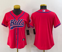 Youth Nike Buffalo Bills Red Joint Authentic Stitched baseball jersey