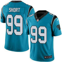 Youth Nike Carolina Panthers #99 Kawann Short Blue Vapor Untouchable Limited Authentic Stitched NFL Jersey