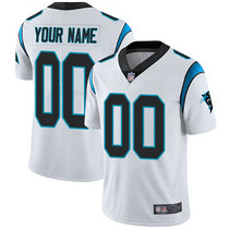 Youth Nike Carolina Panthers Customized White Limited Vapor Untouchable Authentic Stitched NFL Jerseys
