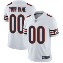 Youth Nike Chicago Bears Customized White Limited Vapor Untouchable Authentic Stitched NFL Jerseys