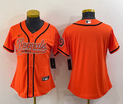 Youth Nike Cincinnati Bengals Orange Joint Adults Authentic Stitched baseball jersey