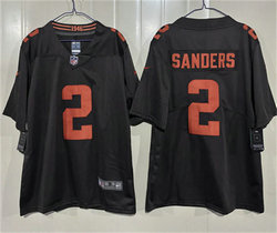 Youth Nike Cleveland Browns #2 Shedeur Sanders Brown Authentic Stitched NFL Jersey