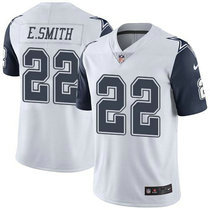 Youth Nike Dallas Cowboys #22 Emmitt Smith White Rush Authentic Stitched NFL Jersey
